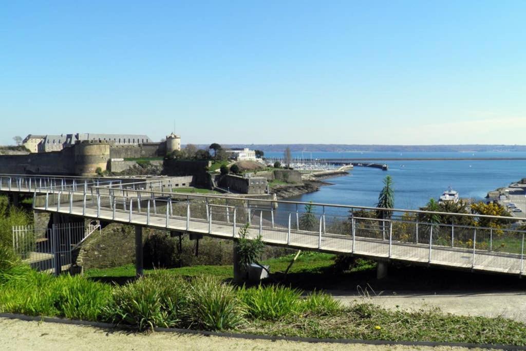 Yannig, Charmant studio rénové à Recouvrance Brest Exterior foto