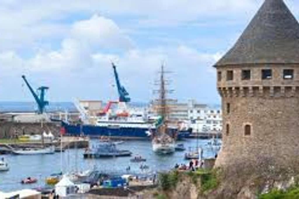 Yannig, Charmant studio rénové à Recouvrance Brest Exterior foto